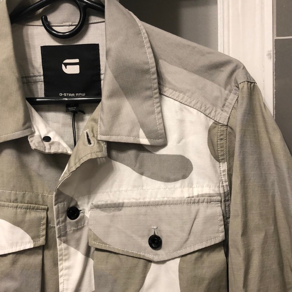 NWT Men’s G-Star Raw Type C Army Overshirt - Picture 2 of 5